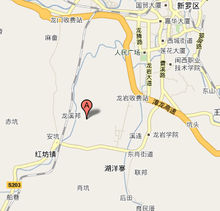 ตุง Po หมู่บ้าน: Xinluo พื้นที่ภายใต้เขตอำนาจของหมู่บ้าน fangzhen แดง