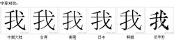 I: คำภาษาจีน
